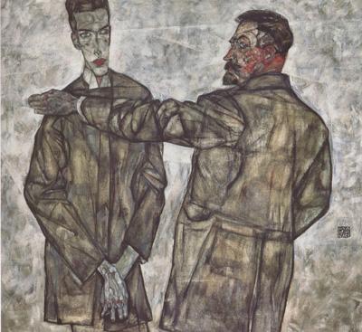 Egon Schiele Double Portratit (mk12) china oil painting image